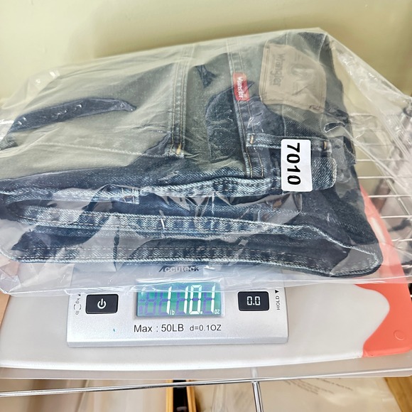 Wrangler Regular Fit Jeans Mens 32x34 Dark Wash Excellent 965T1QS Straight Leg - Picture 11 of 11